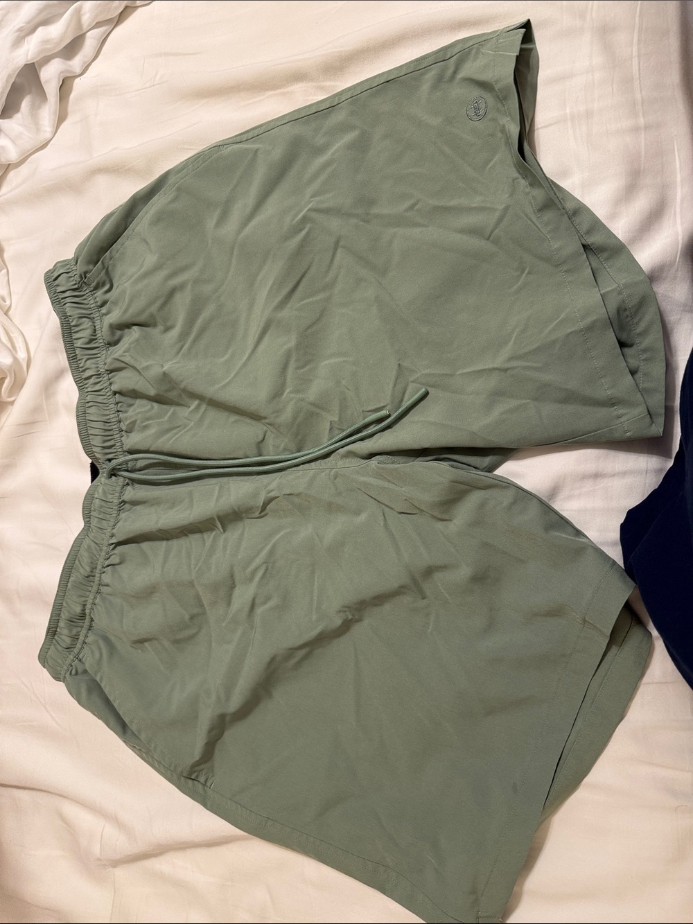Light Sage Green Athletic Shorts